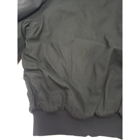 Walls Blizzard Pruf Mens Black Quilted Lined Hooded Work Jacket Size Large Tall - Picture 16 of 16